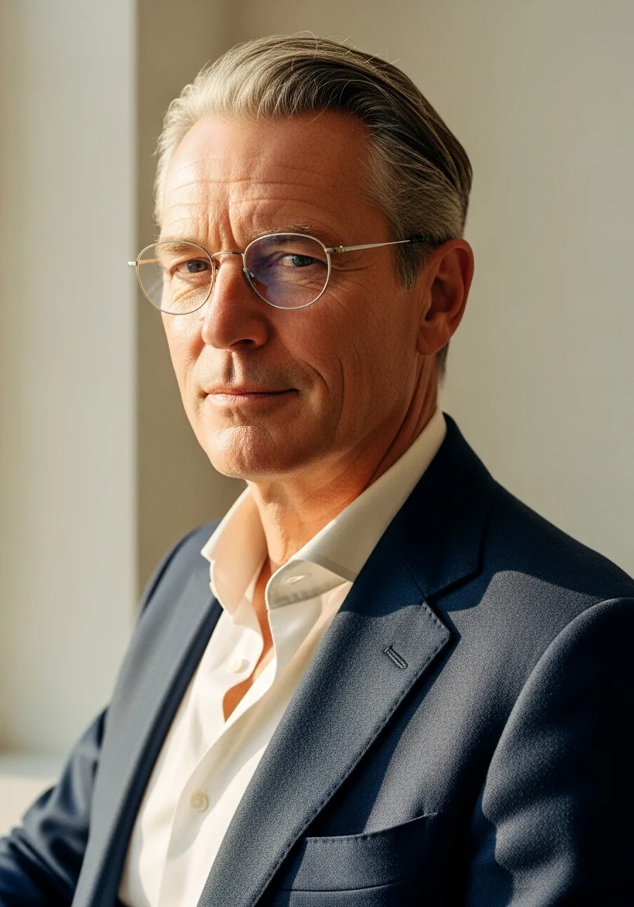 Portret van Joris Kemper, Oprichtend vennoot